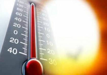 الجو حار نسبيا ودرجات الحرارة أعلى من المعدل بـ3 درجات