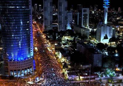 للأسبوع السادس على التوالي.. عشرات الآلاف يتظاهرون ضد حكومة نتنياهو