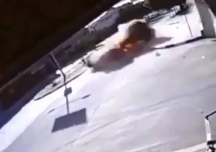 بالفيديو: لحظة قصف طائرات الاحتلال لشاب على دراجة هوائية في رفح