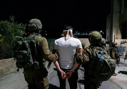 الاحتلال الاسرائيلي يعتقل 12 مواطنا من الضفة