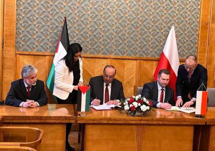 توقيع مذكرة تفاهم لتعزيز التعاون بمجال التعليم العالي بين فلسطين وبولندا