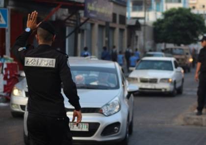 مرور غزة: حركة مرورية هادئة وإصابة خطيرة بحادث سير شمال القطاع أمس