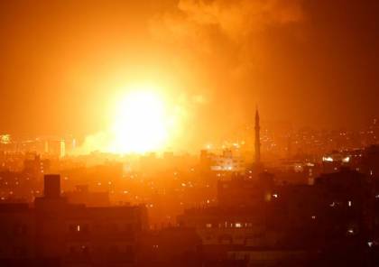 تجدد القصف على غزة وصواريخ المقاومة تصل السبع لاول مرة منذ حرب 2014