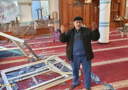 الأوقاف بغزة تستنكر استهداف الاحتلال لمسجد الودود في حي التفاح (صور)