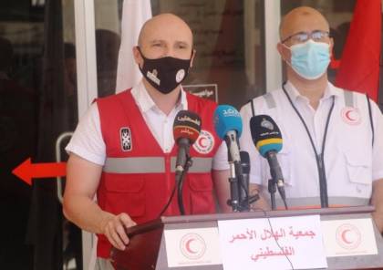 الهلال الأحمر الفلسطيني والمصري يطالبان بتوحيد الجهود لإغاثة المنكوبين في غزة