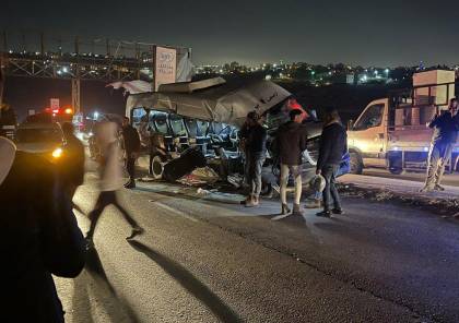 10 إصابات بحادث سير شرق القدس