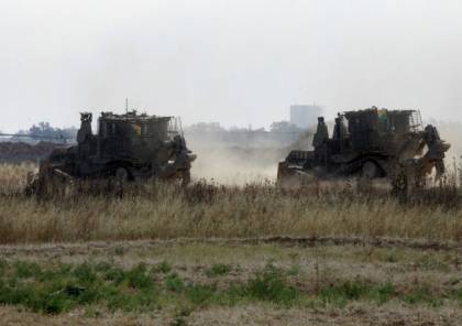 آليات الاحتلال تتوغل شرق مدينة غزة