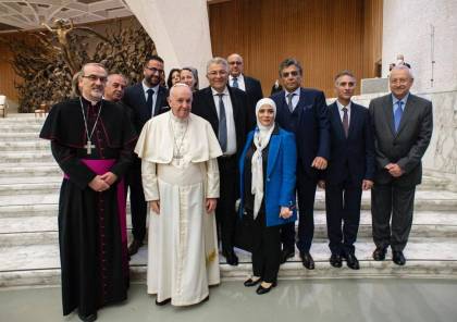 زيارة تاريخية: رئيس جامعة القدس يلتقي بابا الفاتيكان
