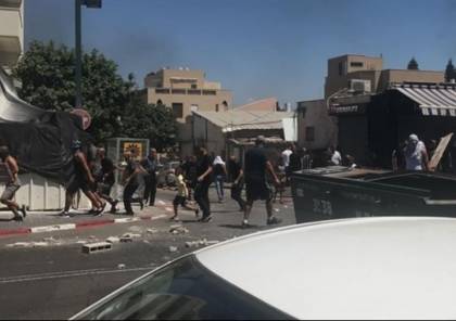 مواجهات مع شرطة الاحتلال في يافا