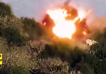 "حزب الله" يعرض مشاهد من استهدافه لدبابة إسرائيلية (فيديو)