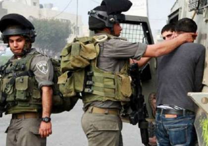 قوات الاحتلال تعتقل 4 شبان شرقي نابلس