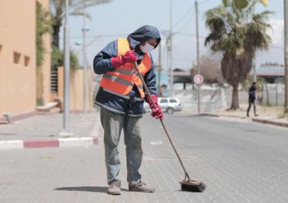 توضيح من بلدية غزة حول احتجاجات بعض عمال النظافة 