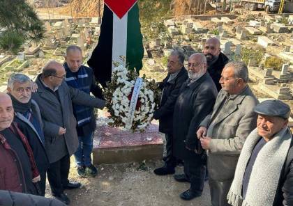 بدعم من الرئيس: دائرة شؤون اللاجئين بالمنظمة تنتهي من مشروع ترميم مقبرة مخيم الجليل بلبنان