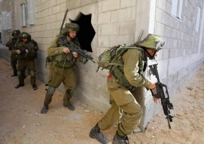 مناورات أمنية للجيش الإسرائيلي عند حاجز "التأنيم"