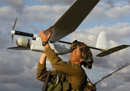 سقوط طائرة مسيّرة إسرائيلية من نوع "سكاي لارك" في غلاف غزة