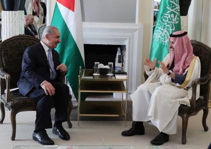 رئيس الوزراء يبحث مع وزير الخارجية السعودي سبل إحياء عملية السلام