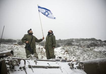 الجيش الإسرائيلي ينهي استعداده للعاصفة الثلجية