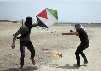 جيش الاحتلال يؤكد شن هجمات ضد مطلقي الطائرات الورقية في غزة الاربعاء