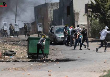 4 إصابات خلال قمع الاحتلال مسيرة كفر قدوم شرق قلقيلية
