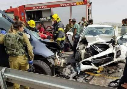 إصابة 7 إسرائيليين بجراح بينها خطيرة في حادث سير بأريحا