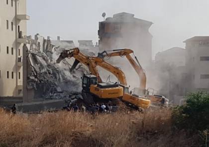 الاحتلال الاسرائيلي يهدم منزلا شمال غرب رام الله
