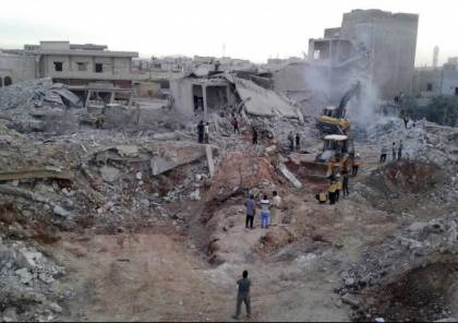  44 قتيلا على الأقل في ضربات جوية على إدلب