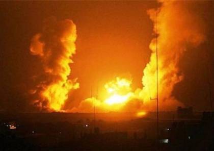 طائرات الاحتلال الاسرائيلي تقصف فجرا عدة أهداف متفرقة في قطاع غزة دون اصابات 