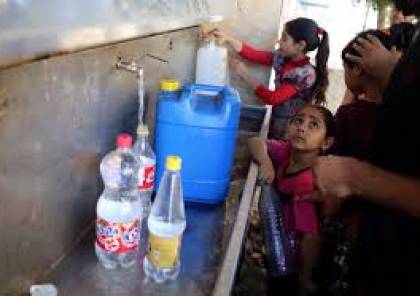 تقرير : المياه في غزة ملوثة بنسبة 90% والامراض الخطيرة تتفشى 