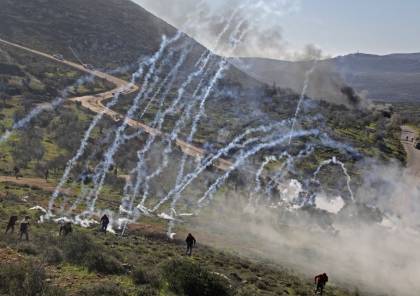 إصابات خلال تصدي المواطنين لاقتحام جبل العرمة في نابلس
