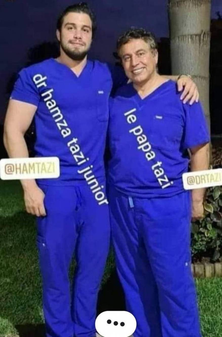 الدكتور التازي وابنه