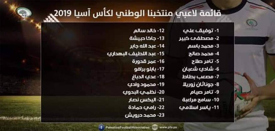 منتخب فلسطين1