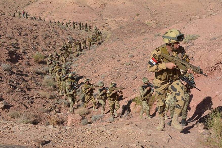 تدريب الجيش المصري والأردني