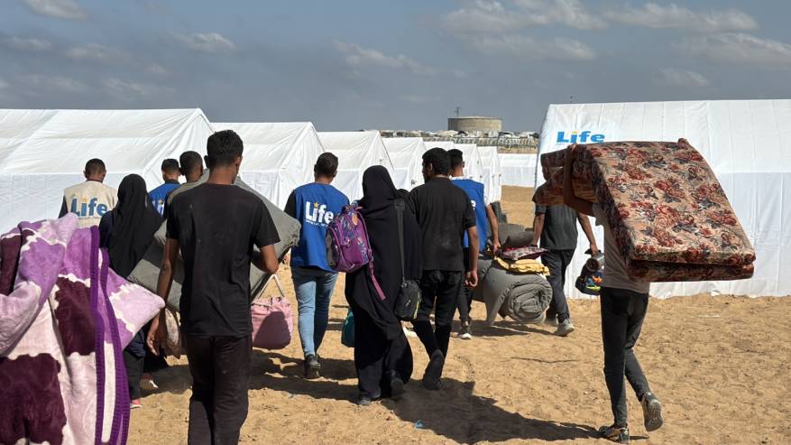 لايف للإغاثة والتنمية تواصل حشد جهودها الميدانية لإعادة سريان الحياة في غزة