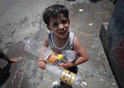 الأمم المتحدة: 80 بالمئة من أسر غزة تفتقد المياه النظيفة