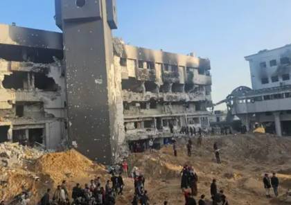 بالصور.. جيش الاحتلال ينسحب من مجمع الشفاء والعثور على مئات الجثث داخله وحوله
