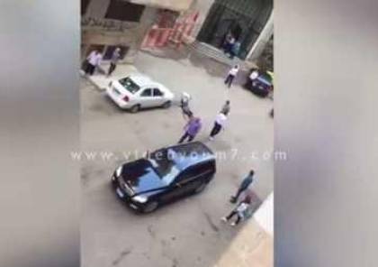 شاهد: فيديو صادم لمقتل شاب حاول التحرش بفتاة وخطفها في مصر
