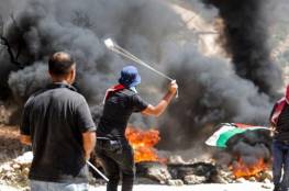 22 اصابة خلال مواجهات مع جيش الاحتلال في بيتا وبيت دجن