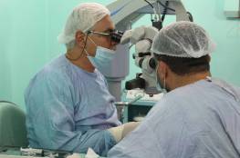 بإشراف كوادر طبية فلسطينية نجاح عمليات زراعة قرنية في مستشفى الخدمة العامة 