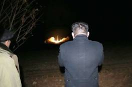 شاهد: صور عملية إطلاق الصاروخ الكوري الشمالي الجديد تظهر إلى العلن!