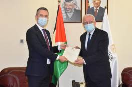 المالكي يتسلم أوراق اعتماد ممثل استراليا الجديد لدى فلسطين