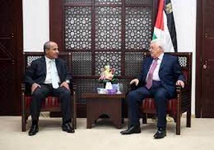 الرئيس عباس يستقبل رجل الأعمال الأردني زياد المناصير