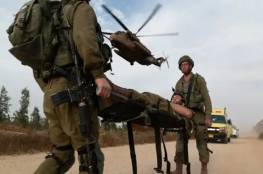 صور... تدريبات إجلاء جنود مصابين عند حدود غزة بواسطة مروحيات