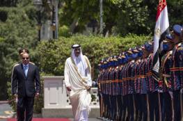 الأمير تميم بن حمد: سعدت بزيارة مصر الشقيقة ولقاء أخى فخامة الرئيس السيسي