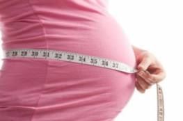 تحذير  بشأن زيادة الوزن للحامل