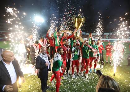 فلسطيني يقود الوحدات للتتويج بلقب كأس الأردن
