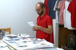 صور: أول مصمم أزياء للرجال في قطاع غزة يتطلع للعالمية 