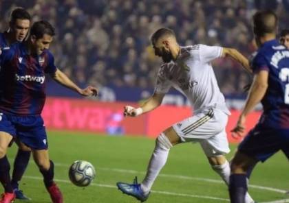 فيديو.. ريال مدريد يهدي الصدارة لبرشلونة بالخسارة أمام ليفانتي