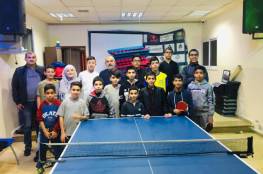 هلال القدس ينظم بطولات القدس بكرة الطاولة للفئات العمرية