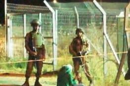 اعتقال فلسطينية بدعوى محاولة الطعن عند مدخل قلقيلية