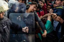 مواجهات بين الشرطة اليونانية ومهاجرين غير نظاميين في ميناء جزيرة ميديللي